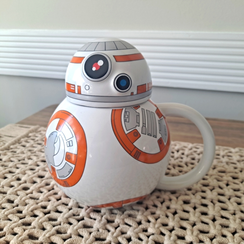 BB8 Droid Mug with Removable Lid